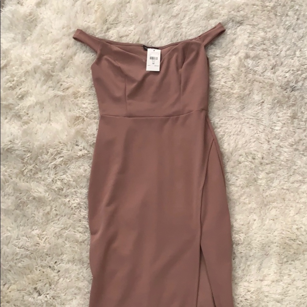 Off the shoulder dress